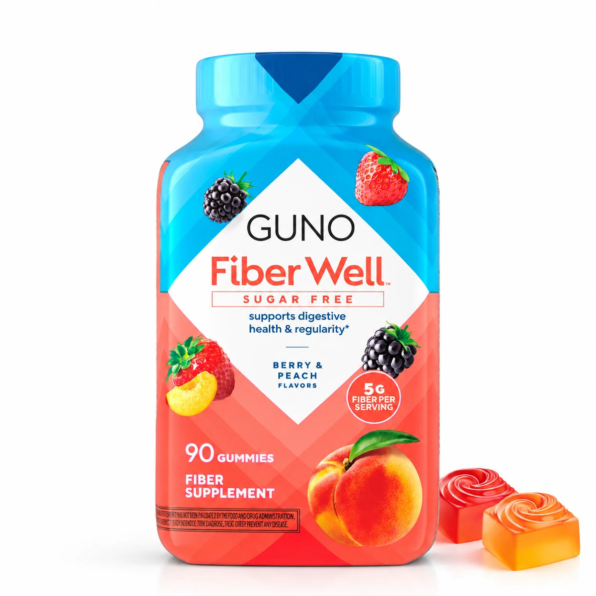 GUNO® Sugar-Free Fiber Gummies