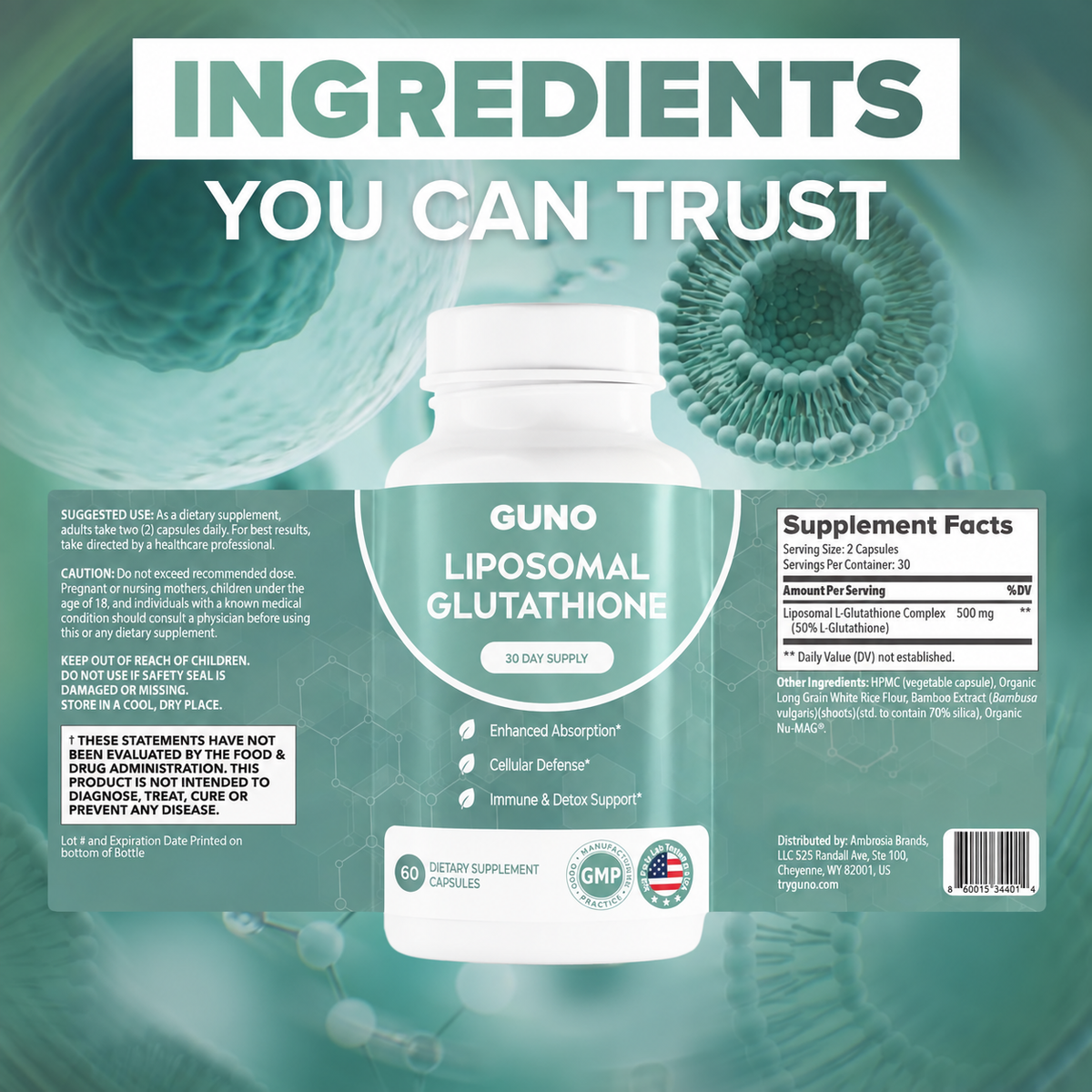 Support Glow & Everyday Vitality with Liposomal Glutathione