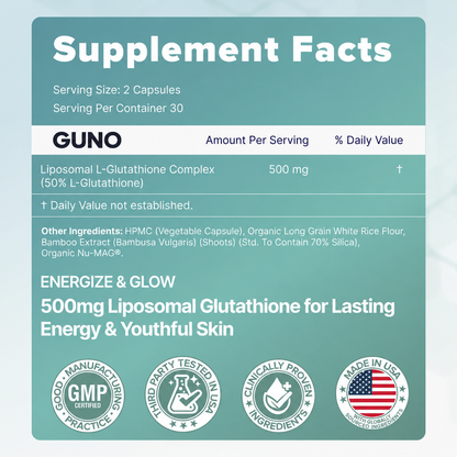 Support Glow & Everyday Vitality with Liposomal Glutathione