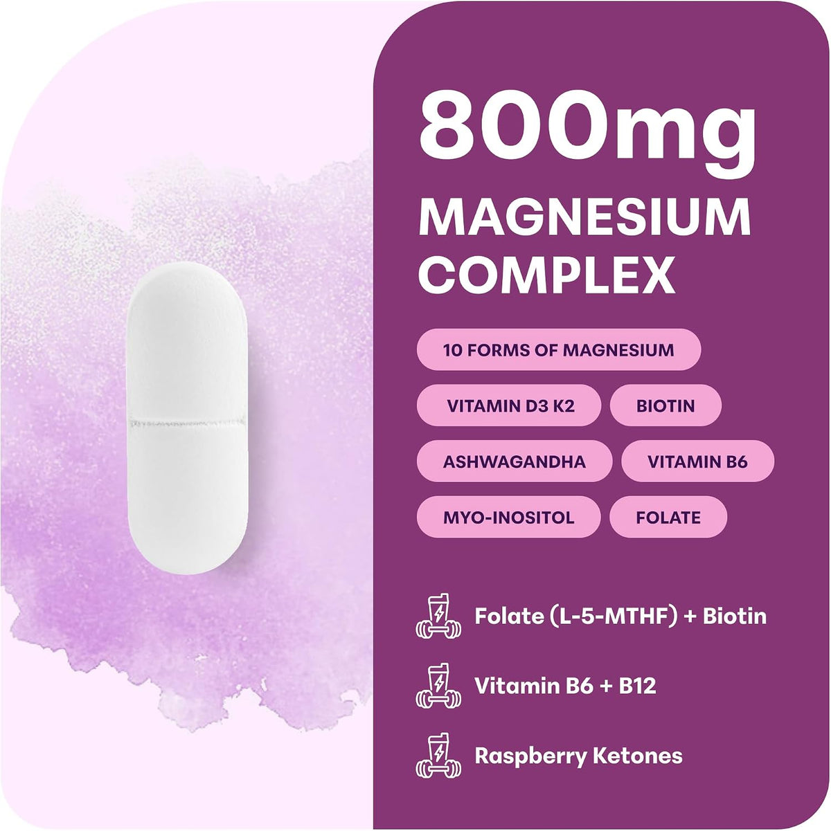 GUNO® Micro Ingredients Magnesium Complex – 240 Capsules