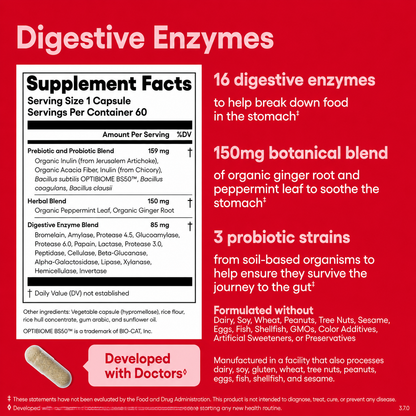 GUNO®'s Digestive Enzymes