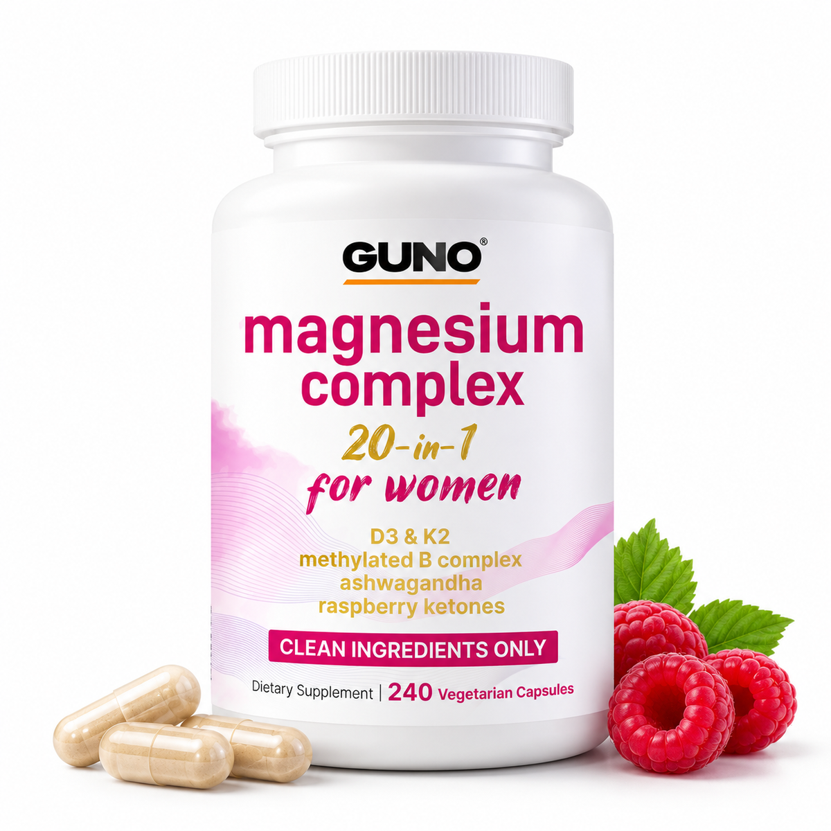 GUNO® Micro Ingredients Magnesium Complex – 240 Capsules