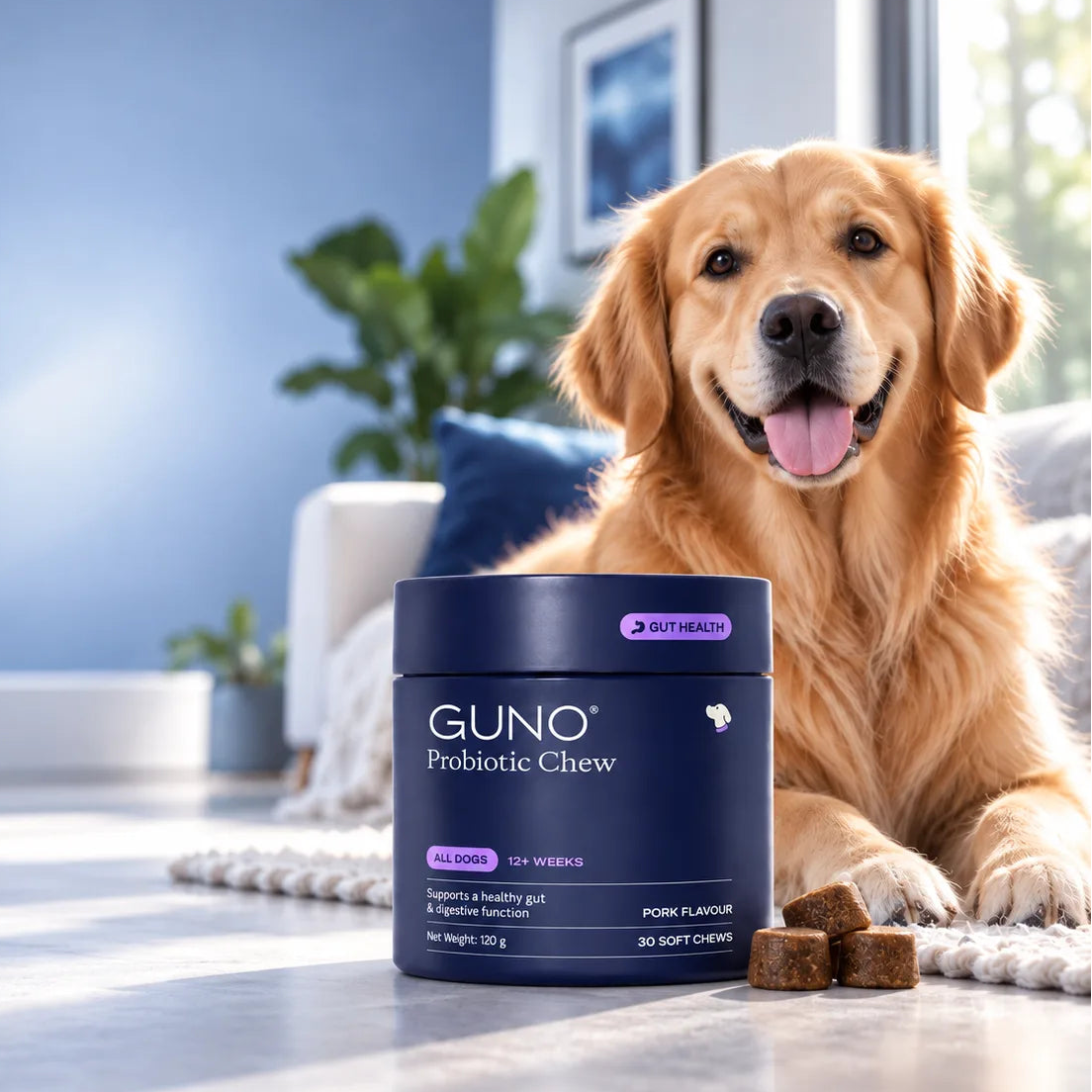 GUNO® Probiotic Chews for Dogs