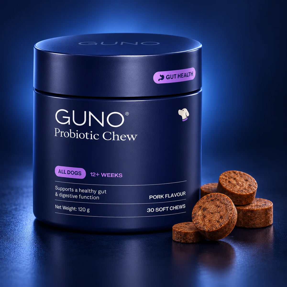 GUNO® Probiotic Chews for Dogs