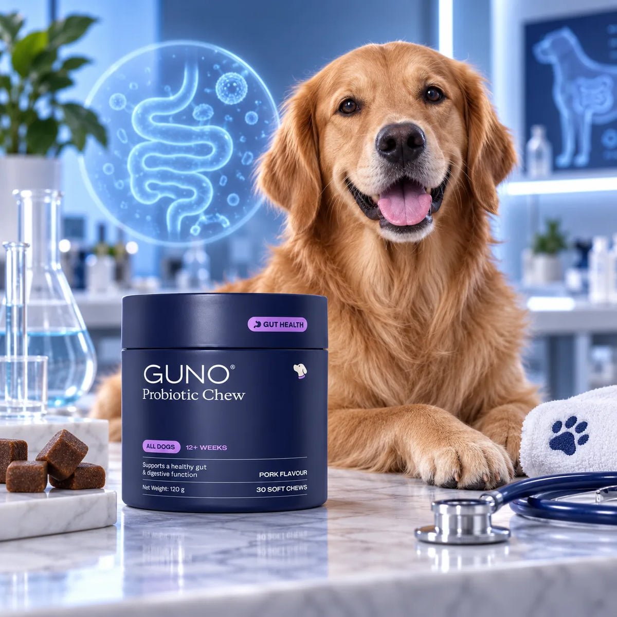 GUNO® Probiotic Chews for Dogs