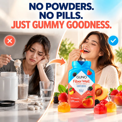 GUNO® Sugar-Free Fiber Gummies