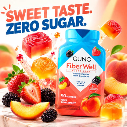 GUNO® Sugar-Free Fiber Gummies