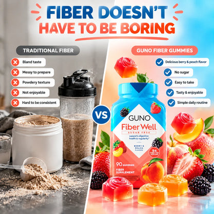 GUNO® Sugar-Free Fiber Gummies