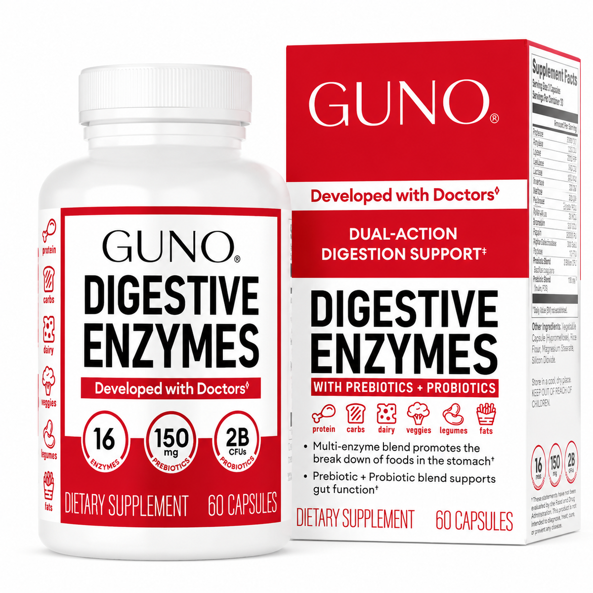 GUNO®'s Digestive Enzymes