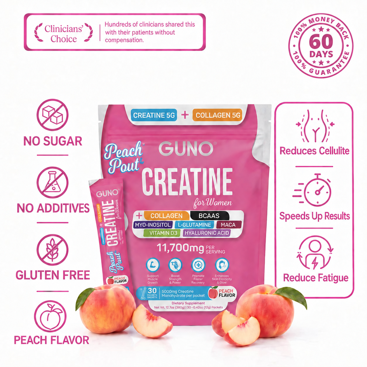 Support Stronger Workouts with Creatine + Collagen
