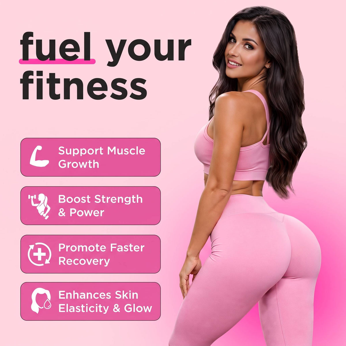 Support Stronger Workouts with Creatine + Collagen